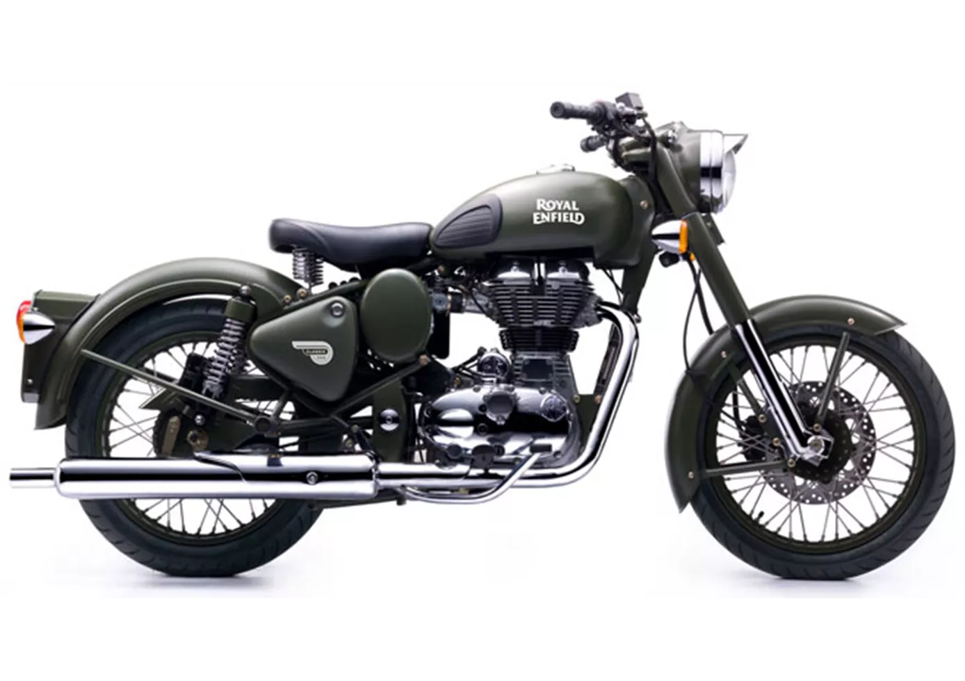 Royal Enfield Classic 500 EFI Battle Green 2017 Royal Enfield Classic 500 EFI Battle Green 2017